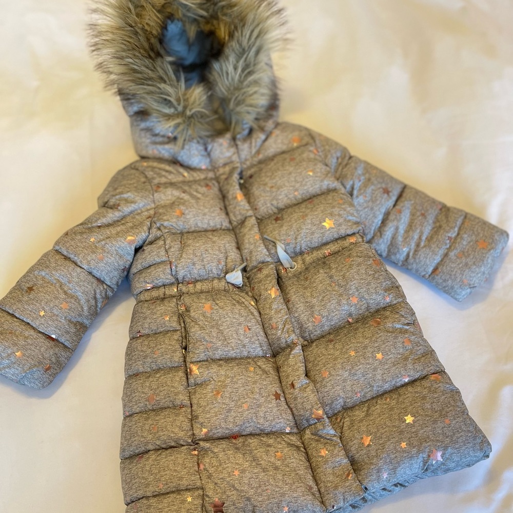Toddler girl GAP puffer winter coat size 3t